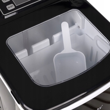 Льодогенератор Ruhhy чорний 12 кг/24 год 120 Вт з LCD-дисплеєм