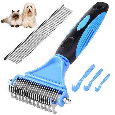 Гребінець для собак та котів, щітка для вичісування шерсті, засіб для видалення кліщів | 12+23 шт.