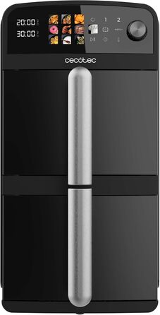 Фритюрниця Cecotec Cecofry DuoLevel 10.000, 10 л, 2400 Вт, сенсорне управління, 6 програм, контейнер 5 л