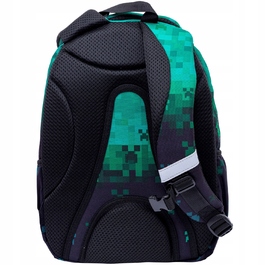 Багатовідсінковий шкільний рюкзак AstraBag, зелений, 20 л