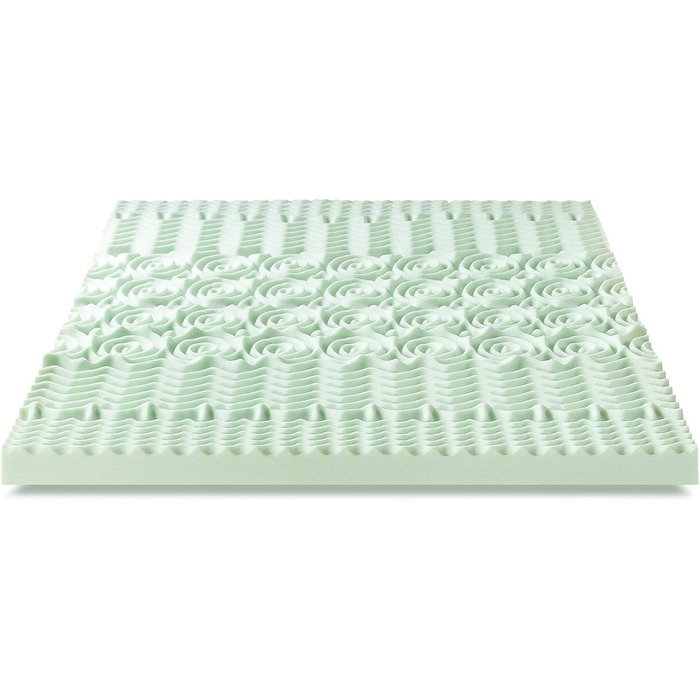 Best Price Mattress Topper made with Memory Foam and Soothing Green Tea Infusion, CertiPUR-US Certified, 10.2 inches