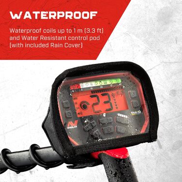 Металодетектор Minelab Vanquish 540 з водонепроникною котушкою V12 (30x23 см, 12”x9