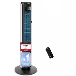 Вентилятор Tower Levoit DC Motor 106 см Перламутрово-білий: Тихий, 4 режими, 12 швидкостей, Пульт, Обертання 90°
