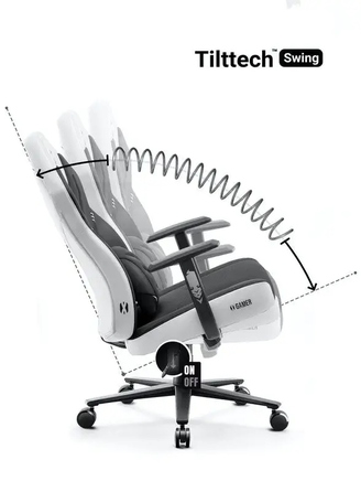 Ігрове крісло Diablo Chairs X-Gamer 2.0, тканина, чорне