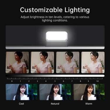 Hohem iSteady Mobile Plus Kit - Стабілізатор для смартфона з підсвічуванням, 3-осьовий, 280г, Android/iOS, для YouTube та TikTok