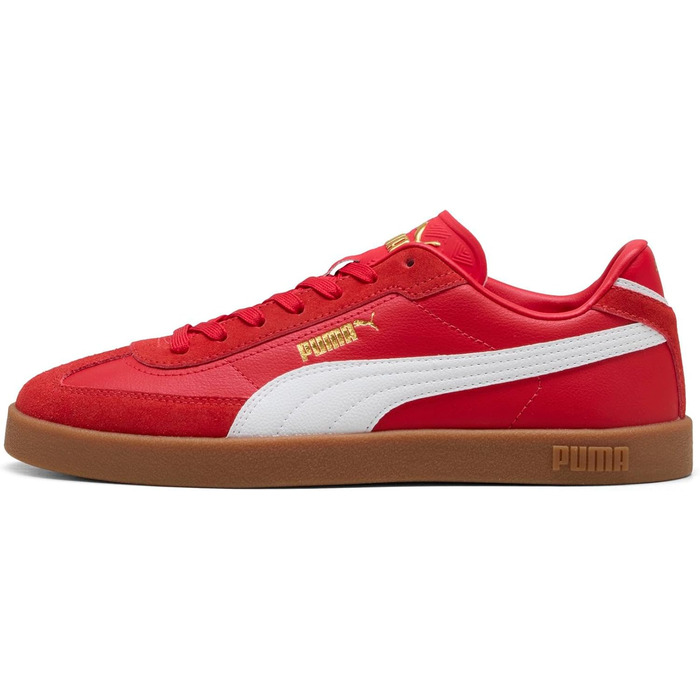 Кросівки Puma Club II Era Suede Persian Blue, червоно-білі, 27.5 см