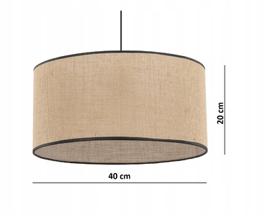 Підлогова лампа Juta E27 60 Вт, бежева