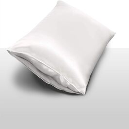 Шовкова наволочка inSilk біла, 100% натуральна мулбері, 50x80 см