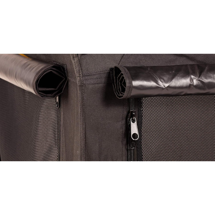 Кія для собак, вольєр для собак, переноска для собак, клітка для собак, бокс для собак 122x79x99 см (чорний)