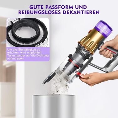 Контейнер для пилу Dyson V12 Slim (965272-01) з фільтром | Запчастина для V12 Detect Slim