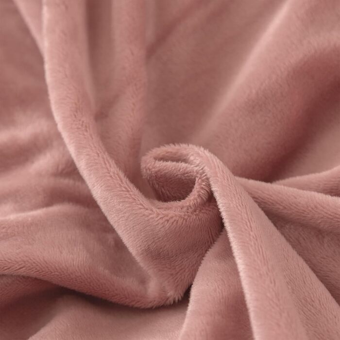 Комплект постільної білизни EMME з м'якого біру, 135x200 см + 80x80 см, білий/рожевий