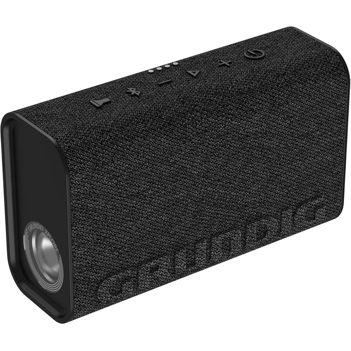 Портативна Bluetooth колонка Grundig GBT Black - Soundbox з басами, 20 Вт, водонепроникна, Powerbank, до 20 метрів дії, 20+ годин роботи, Xplore 8 Вт