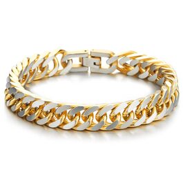 Чоловічий браслет-ланцюг з нержавіючої сталі Coolsteel&Beyond, сатинований