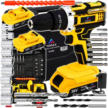 Акумуляторна шурупокрут TORAX 36 V TX1050