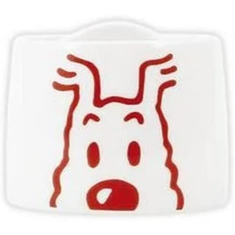 Moulinsart Porcelain Sugar Bowl Tintin 47325 (Snowy)