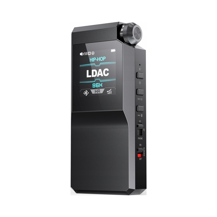 Підсилювач для навушників з ЦАП FiiO BTR17, чорний