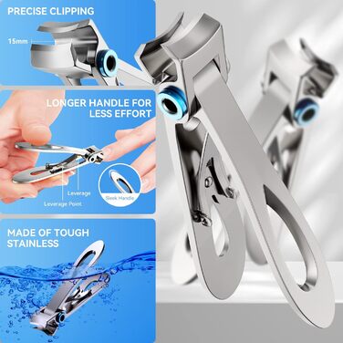 Набір для манікюру та педикюру Profi Maniküre: щипчики, ножиці, пилочки, 7 шт.