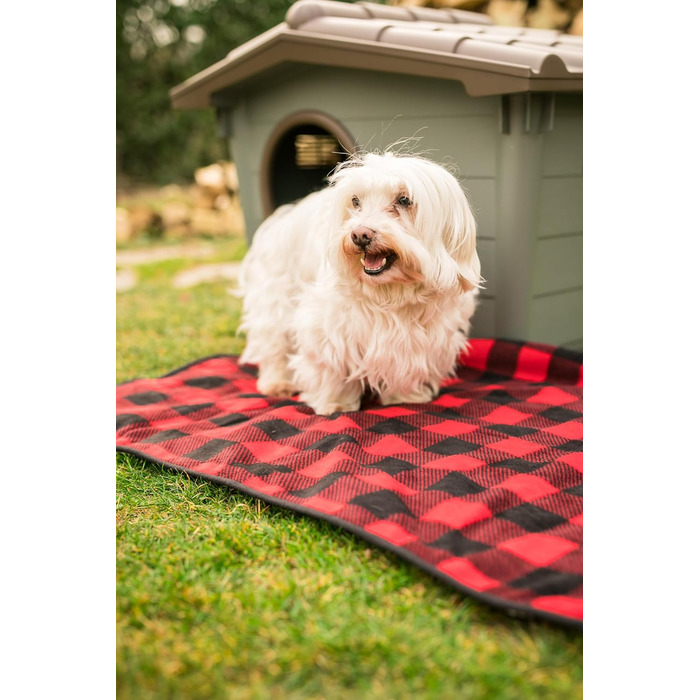 Кіяниця для собак CROCI VILLA з перероблених матеріалів, знімний дах, 60 x 50 x 41 см