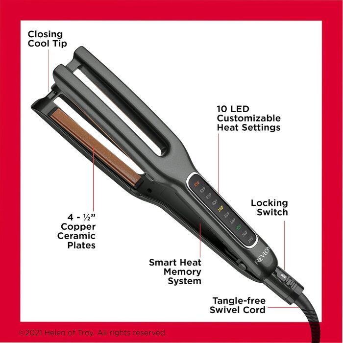 Випрямляч для волосся Revlon RVST2204E, чорний