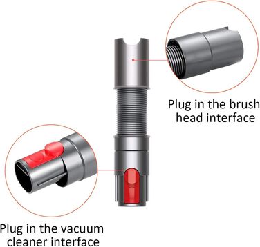 Насадка-щітка для пилососів Dyson V7 V8 V10 V11 з м'якою щіткою (для труб)