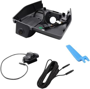 Автореєстратор Fitcamx 4K UHD для VW ID.3 (2020-2026) та Seat Cupra Born, WiFi, нічна зйомка, OEM дизайн, Plug & Play, G-сенсор, комплект передня 4K + задня 1080P камера, 64 ГБ