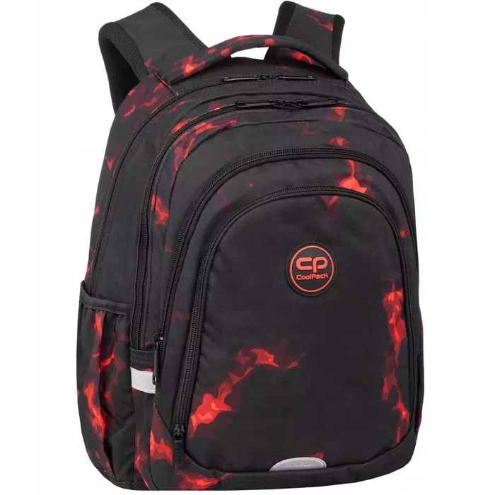 Багатофункціональний шкільний рюкзак CoolPack, 28 л (чорний, червоний, багатоколірний)