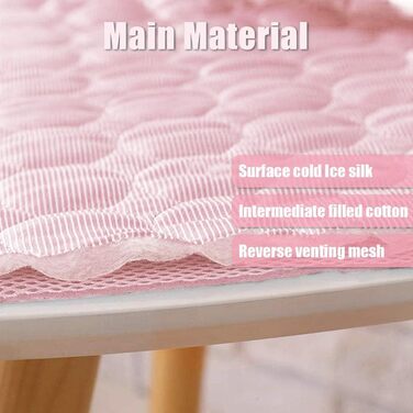 Килимок охолоджуючий для собак YXHZVON, 150 x 100 см, 2XL, рожевий