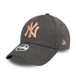 Кепка New Era New York Yankees 9forty для жінок, регульована, сіра (Tech Jersey)