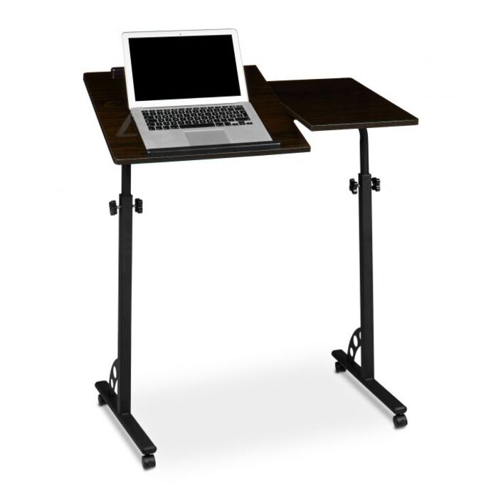 Relaxdays Large Adjustable Height Laptop Table