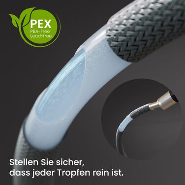 Кран кухонний висувний CECIPA, 360° поворотний, чорний, з витяжним виливом, міцний, без витоків, проста установка, з домішувачем для раковини (щіткова поверхня & чорний колір)