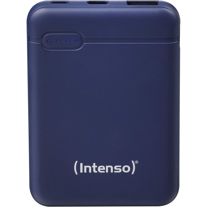 Powerbank Intenso XS 5000mAh: зарядний пристрій для смартфона, планшета, MP3-плеєра, цифрової камери (блакитний)