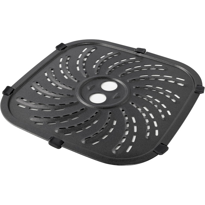 Russell Hobbs Grill Plate incl. Rubber Feet for Air Fryer [for SatisFry Airfryer 8l 27170-56] for crispy and crunchy results, dishwasher-safe, spare part, accessory N700640 Spare part: Grill plate incl. rubber feet