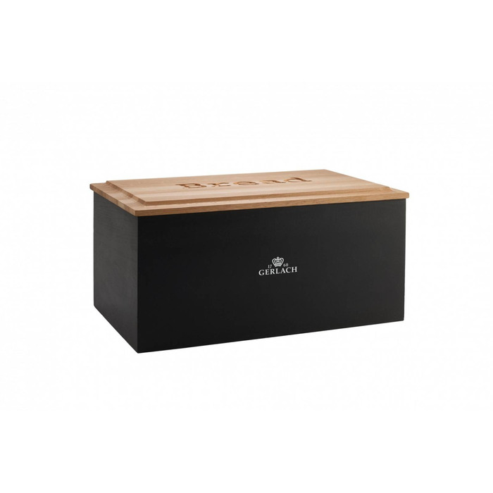 Дерев'яна дошка для хліба Gerlach, чорна NATUR