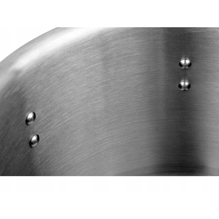 Висока каструля з кришкою 12л 25x25 YATO YG-00012