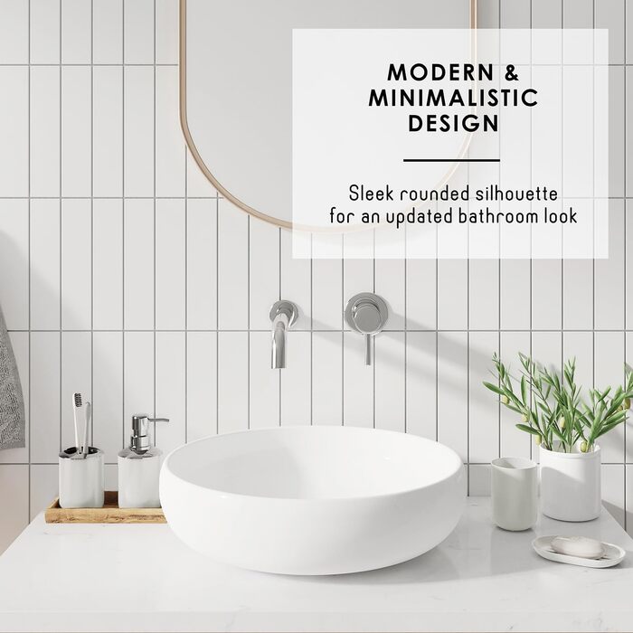 Комплексний набір аксесуарів для ванної кімнати Clara Clark: 25 предметів, салатовий колір, органайзер для душу, шторка для душу, щітка для унітазу, сміттєвий бак, килимок для ванної кімнати