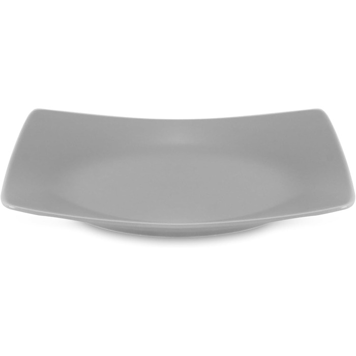 Сервіз Konsimo для 6 осіб (18 предметів) - EPIRI - Сучасний посуд з кераміки сірого кольору