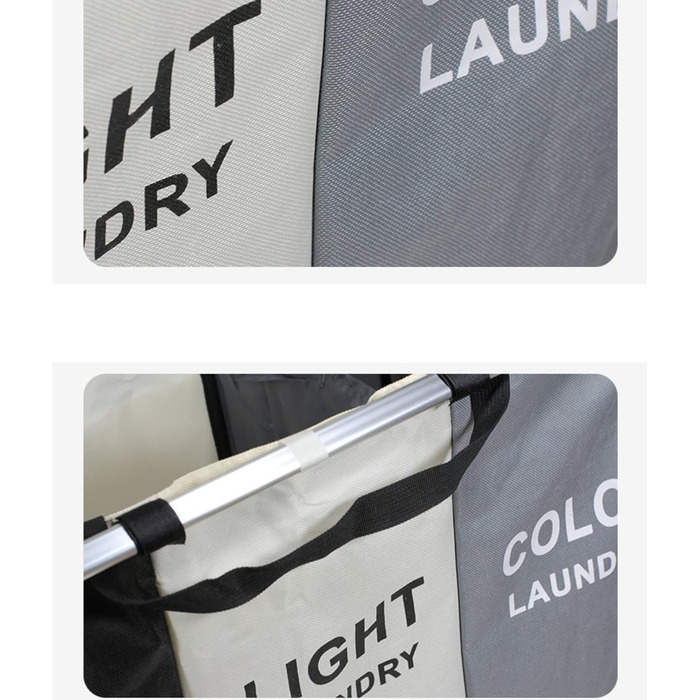 YIHAOBOX Laundry Baskets Large Foldable Laundry Bag Dirty Basket Waterproof Clothes Classification Bathroom Organizer - Laundry Basket - Laundry Chest