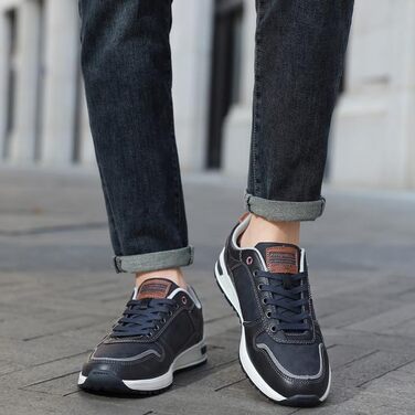 ARRIGO BELLO Чоловічі кросівки: спортивні, для відпочинку, робочі, Outdoor, легкі, для ходьби, розмір 41-46 (D, синій)