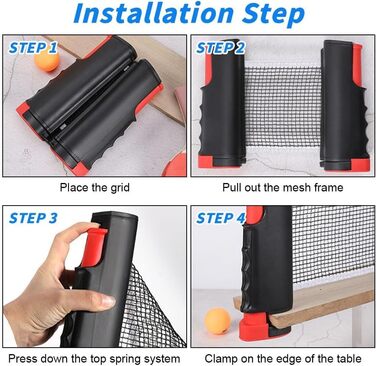 Набір для настільного тенісу Flintronic: 2 ракетки + 3 м'ячі, з чохлом. Підходить для початківців та професіоналів