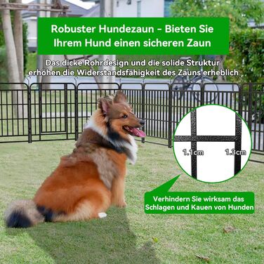 Вольєр для цуценят 544 см, 80 см у висоту, 8-секційний складний вольєр для тварин з дверцятами, вольєр для собак, котів, кроликів, для саду, збірка без інструментів, 8 секцій