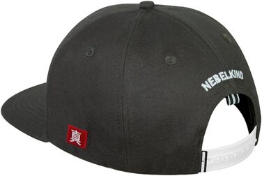 Кепка Snapback Nebelkind Самурай сіра, універсальний розмір, регульована, бейсболка, streetwear стиль