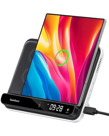 Бездротова зарядка SwanScout 504F для Samsung Galaxy Z Fold (6/5/4/3), Google Pixel 9 Pro Fold, Pixel Fold та Galaxy Buds