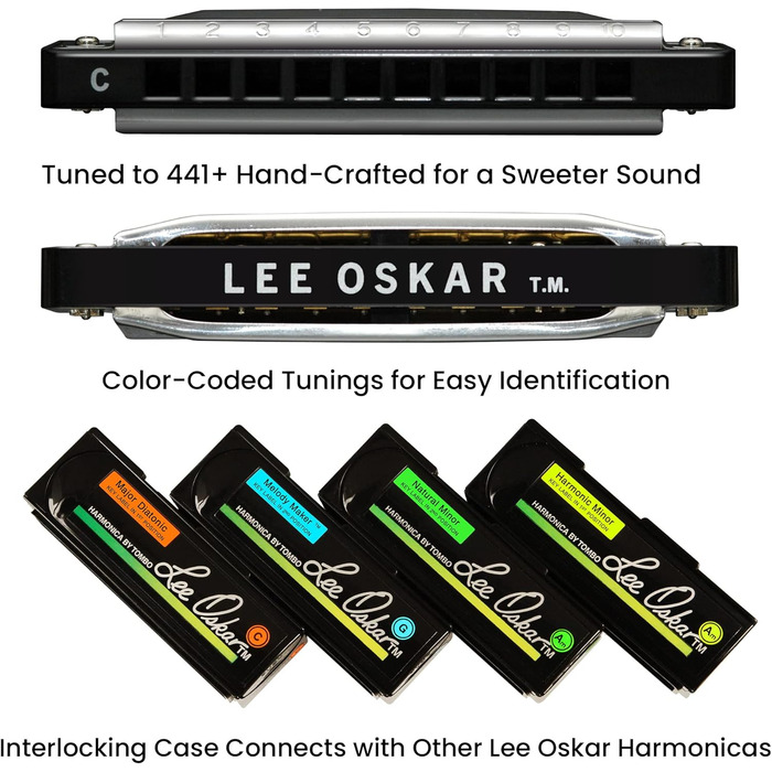 Губна гармоніка Lee Oskar 797003 C Major Діатонічна