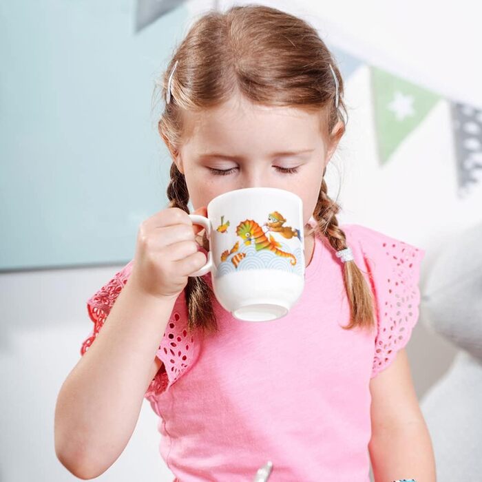 Набір дитячого столового прибору Villeroy & Boch Kinderbesteck, 4-х предметний (чашка велика, Happy As A Bear)
