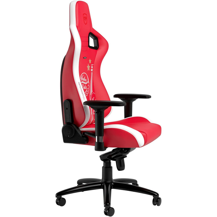 Ігрове крісло noblechairs Epic Nuka Cola, ергономічне, з підголівником і поперековою підтримкою, для офісу та геймінгу, до 120 кг, до 185 см