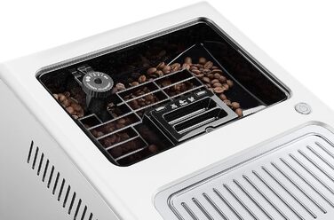 De'Longhi PrimaDonna Class ECAM 550.65.W Fully Automatic Coffee Machine with LatteCrema Milk System, Cappuccino and Espresso at the Touch of a Button, 3.5-inch TFT Color Display and App Control, White