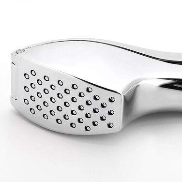 Прес для часнику з нержавіючої сталі, професійний подрібнювач часнику, прес-подрібнювач часнику, легко очищається, міцний