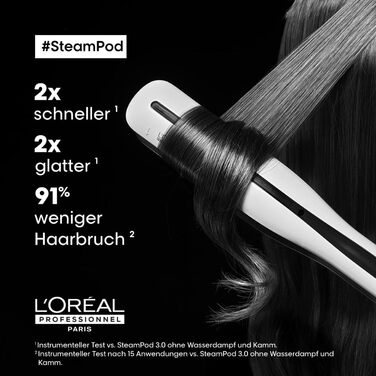 L'Oréal Professionnel SteamPod 3.0 – випрямляч для волосся з паровою технологією, для всіх типів волосся