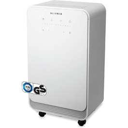 Електричний осушувач повітря KLAMER 195 м³/год, 420W, 5.5 л (12л)