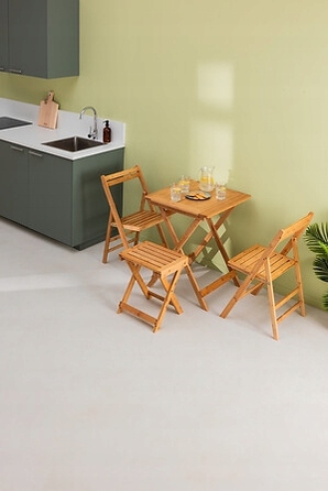 Табурет 5five Simply Smart, відтінки коричневого, 44 см